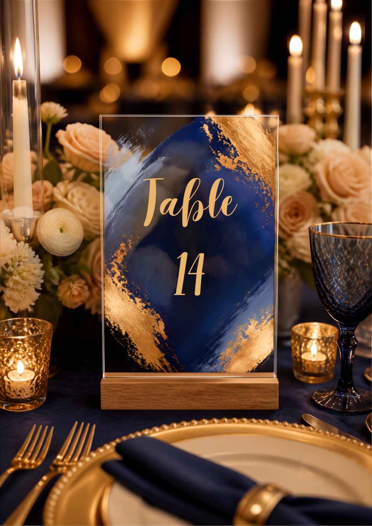 Custom Acrylic Table Numbers