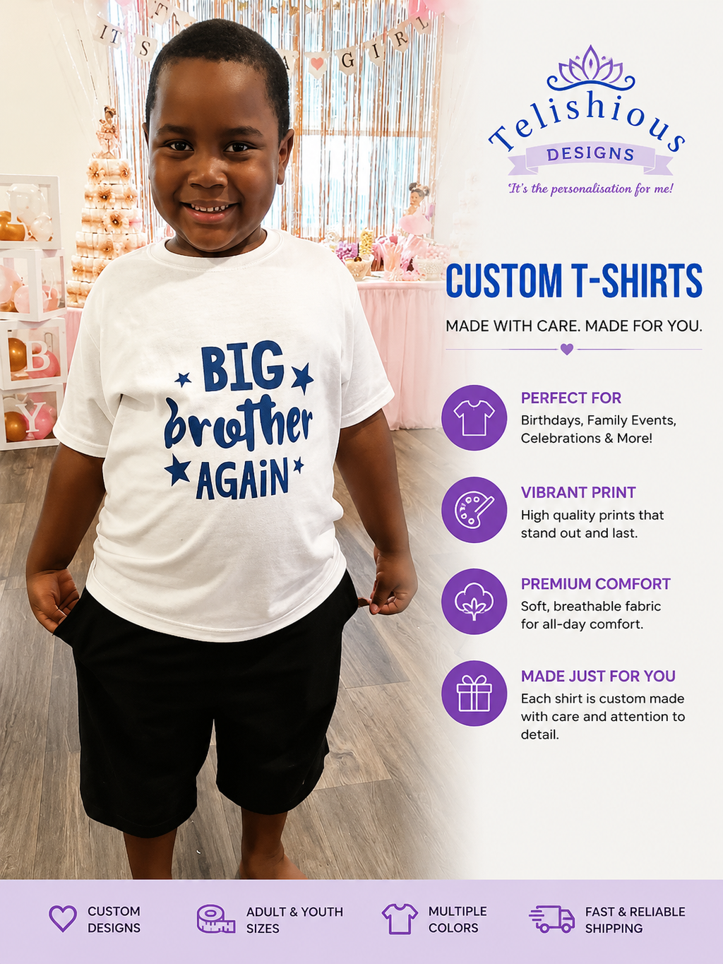 👕 Custom T-Shirts